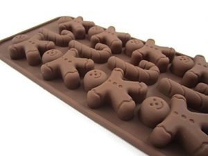 Gingerbread Men & Candy Canes Silicone Mould