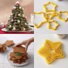 6Pcs Christmas Star Cookie Cutter Set