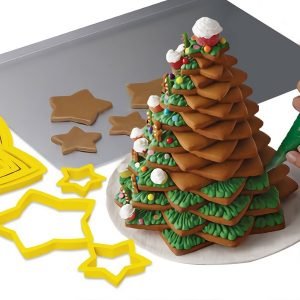 6Pcs Christmas Star Cookie Cutter Set