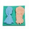 Frozen Anna & Elsa Silicon Mould