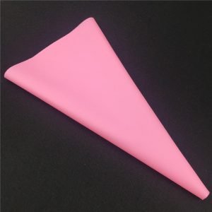 Set of 4 Silicon Piping Bags Pink