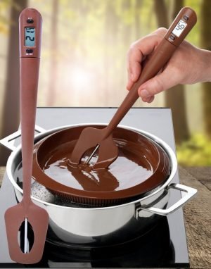 Silicon Spatula with a Digital Thermometer