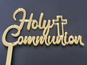 Holy Communion Cake Topper