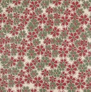 Red & Green Daisy's Chocolate Transfer Sheet